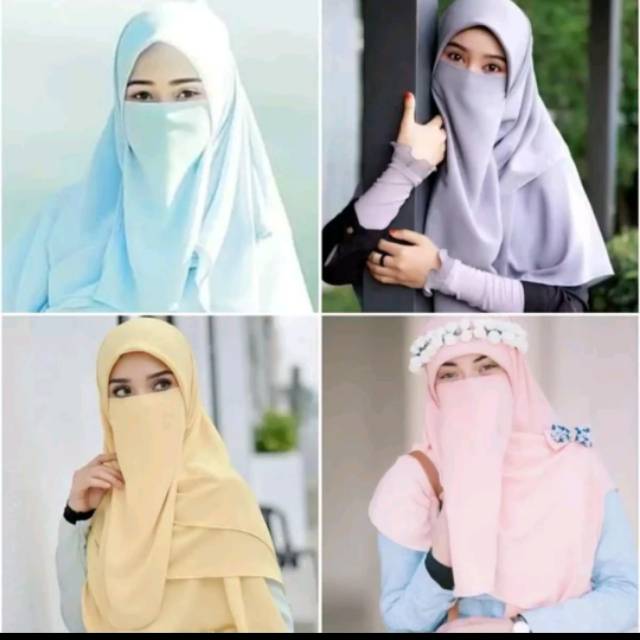 Cadar Tali Wolfis Cadar Niqab