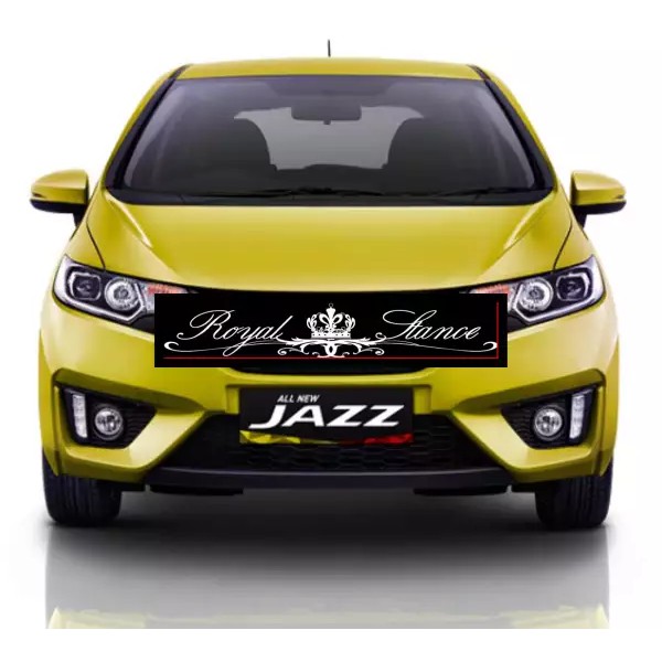 stiker termurah stiker mobil cutting sticker tulisan royal stance kaca depan