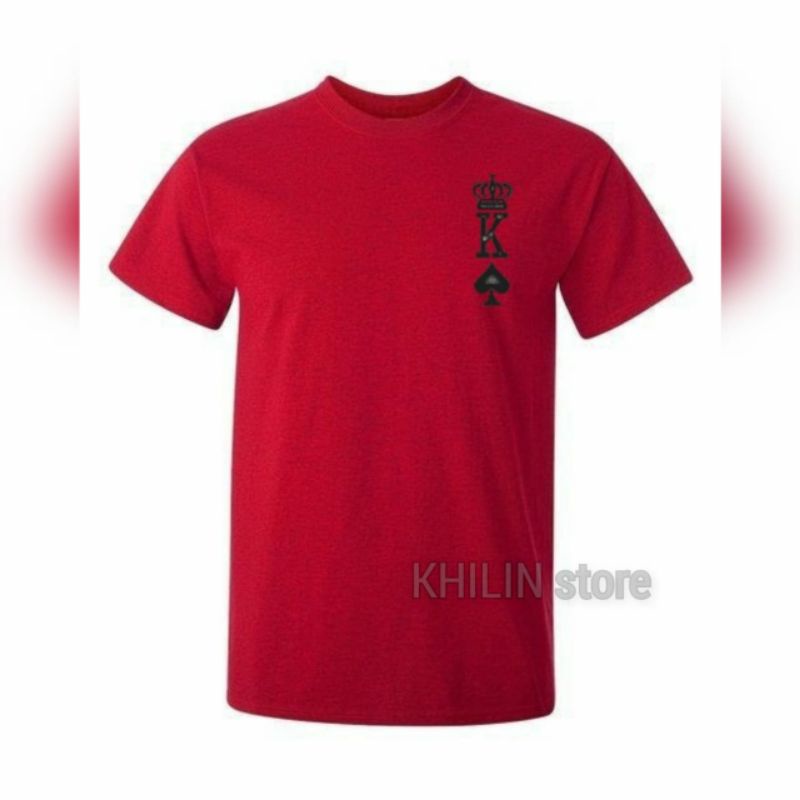 Kaos Pria Dewasa King Baju Atasan Distro Pria Lengan Pendek Cod