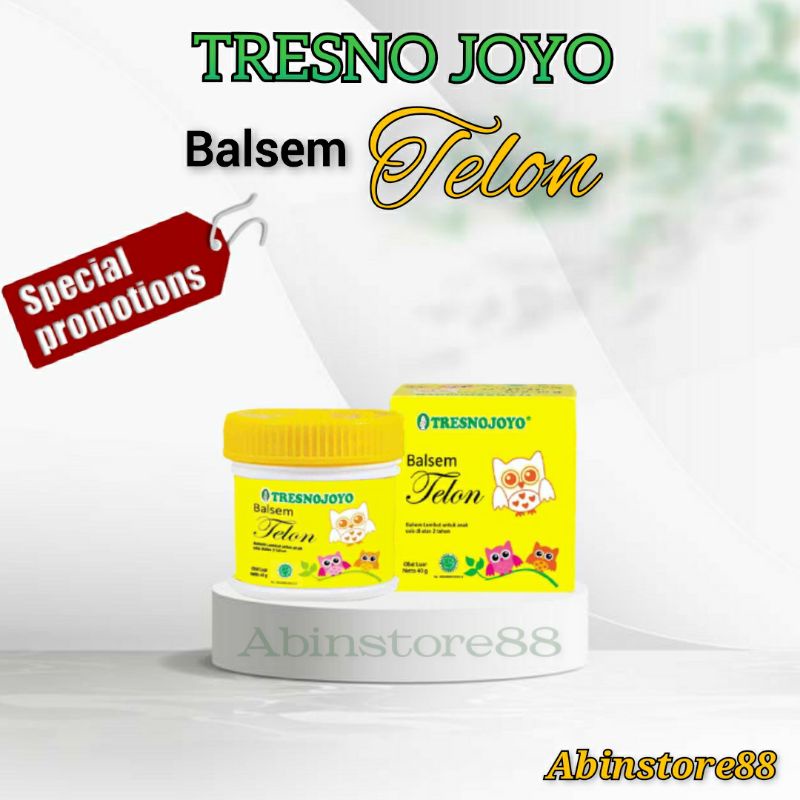 Balsem Telon Tresno Joyo 40 gr Balsam Tj