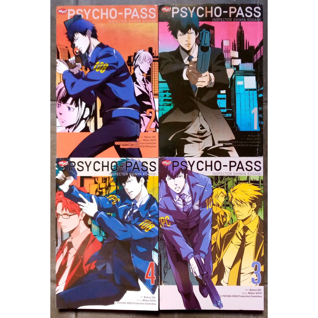 KOMIK SERI : PSYCHO PASS - INSPECTOR SHINYA KOGAMI