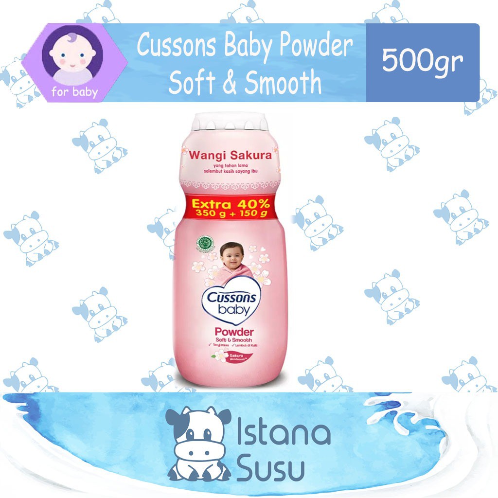 Cussons Baby Powder 350gr + 150gr