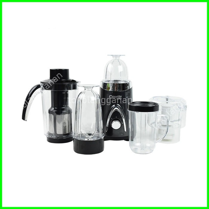 Appetite Electrical Nolan Set Mini Blender - Hitam