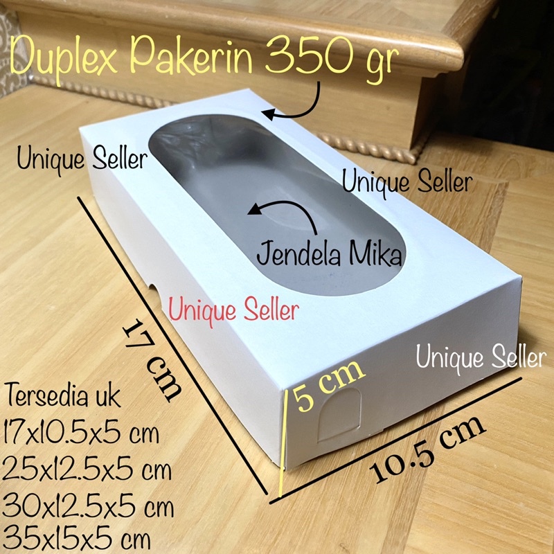 [10 pcs] Dus Brownies PUTIH 17x10.5x5 DUPLEX PUTIH isi 10 pcs / Dus Box Kotak Kue Bolen Putih 17x10.5 x 5 cm / Dus Box Kotak Roti 17x10x5cm Putih / Dus Box Kotak Roti 17 x 10 x 5 cm / Dus Box Kotak Brownies 17x10 x 5 cm