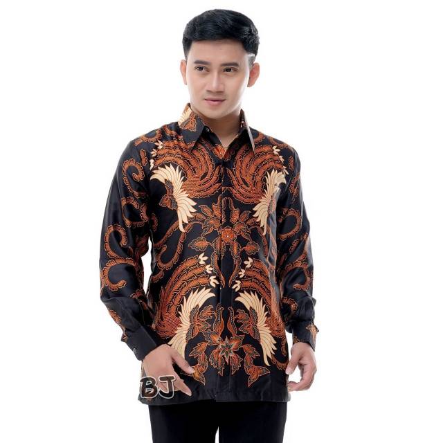 KEMEJA BATIK SEMI SUTRA SILKY PREMIUM