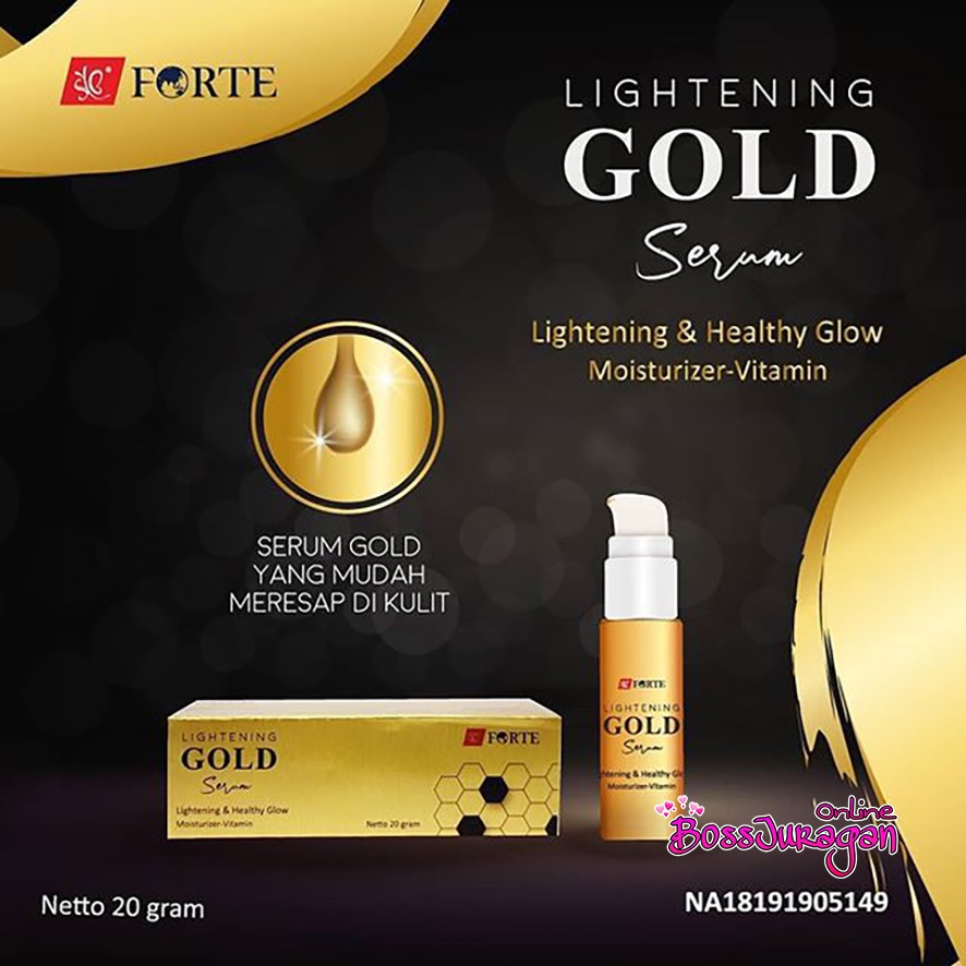 (BOSS) ( GOLD ) SYB FORTE SERUM GOLD BRIGHTENING ORIGINAL