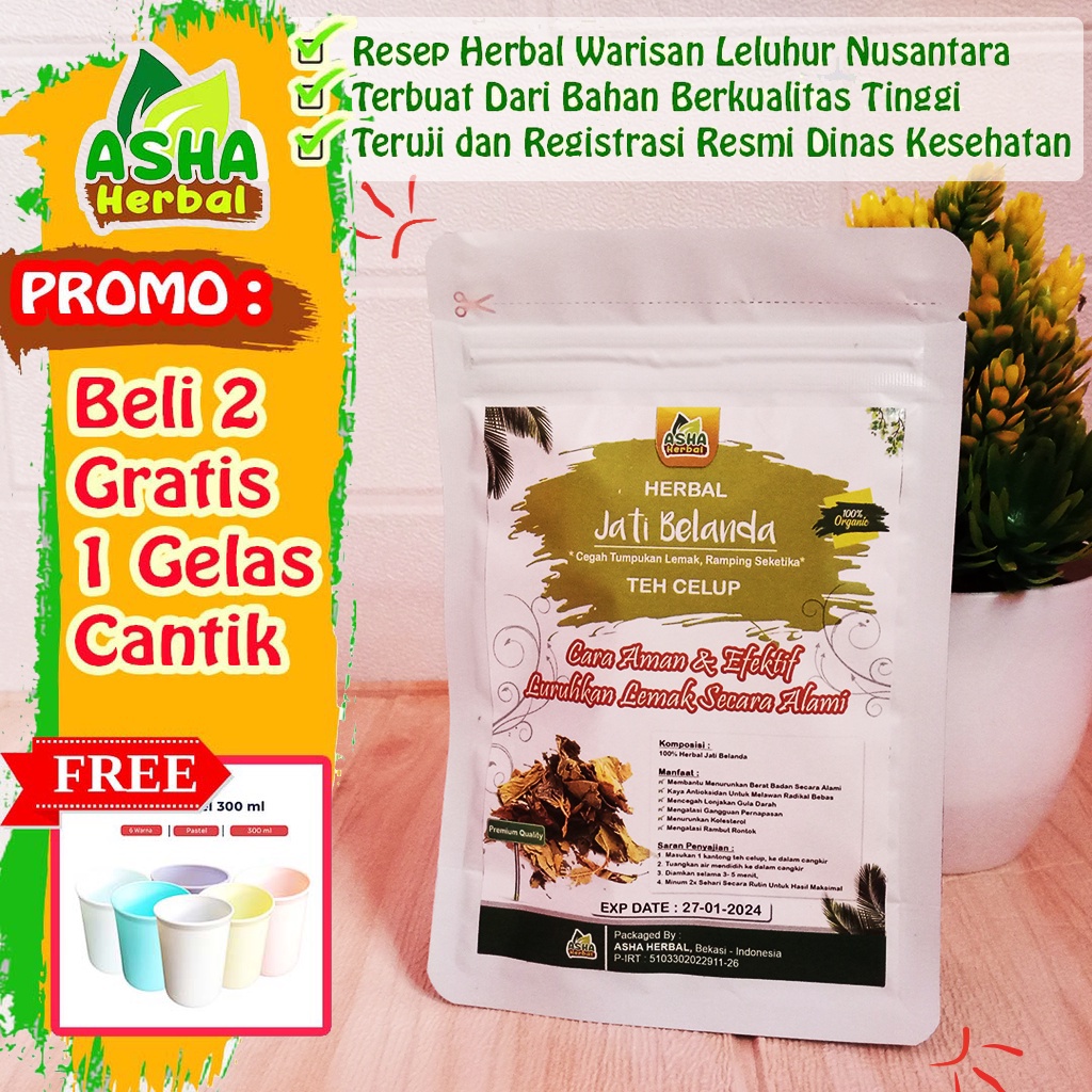 

TEH DAUN JATI BELANDA CELUP HERBAL LANGSING SLIMMING TEA ORGANIK