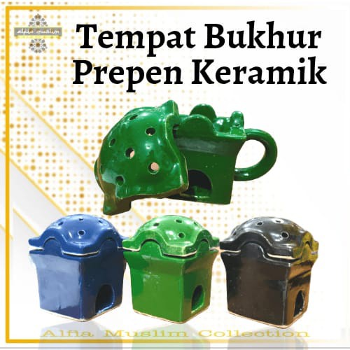 Prapen Mabhara Antik/Tempat Pembakaran Buhur/Prapen Keramik Tutup