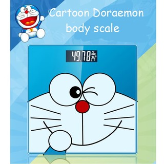 Image of thu nhỏ Timbangan Berat Badan Kesehatan Digital Karakter Hello Kitty Doraemon #4