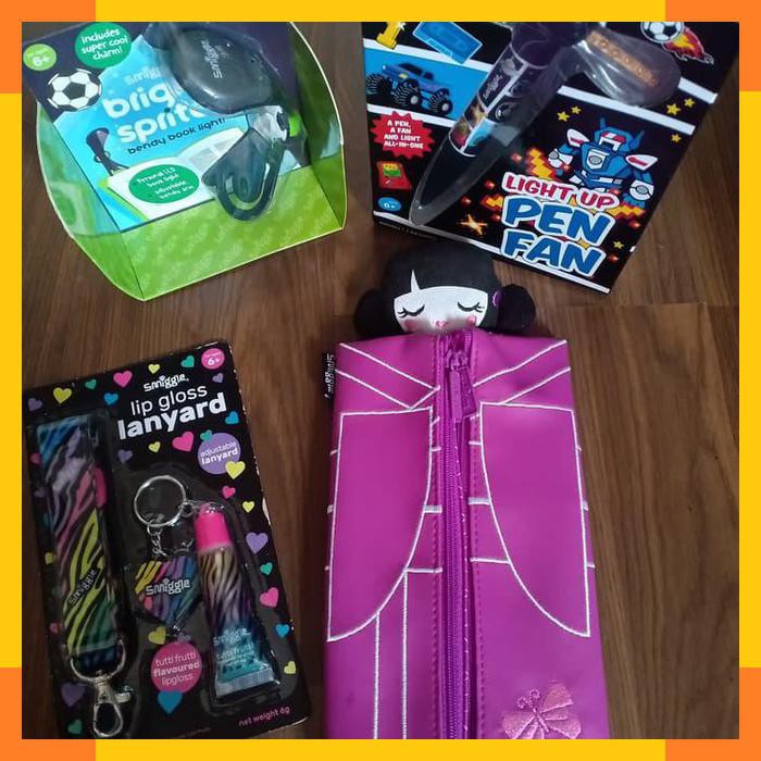 

Smiggle Kimono Girl Makeup Pouch Folded Pencil Case Tempat Pensil Lucu