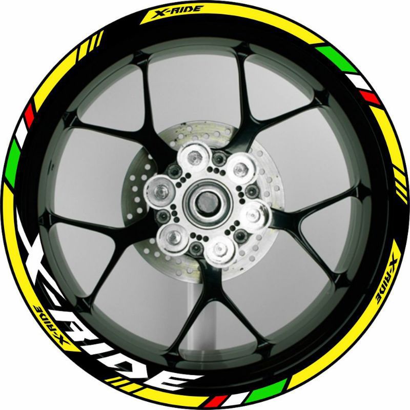 cutting sticker list velg velk Yamaha X-Ride .stiker pelek Yamaha X-Ride .