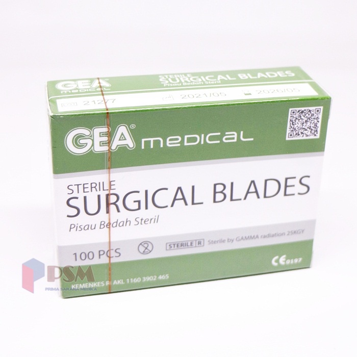 Surgical Blades Sterile Gea / Mata Pisau Bisturi