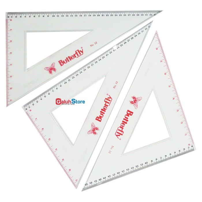 

Lucu Butterfly Penggaris Segitiga No.12 Hot Sale