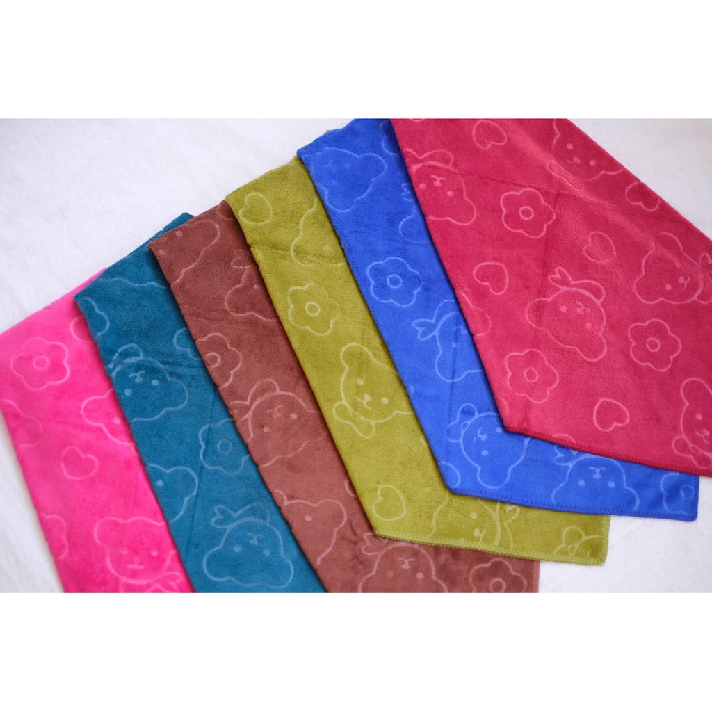 Serbet / Lap Gantung  / Tangan Handuk Microfiber Dixon 50 x 50 cm