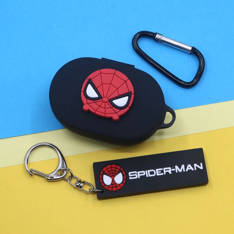 Casing Soft Case Silikon Motif Kartun Marvel Untuk Xiaomi Redmi AirDots 1 / 2 / 3