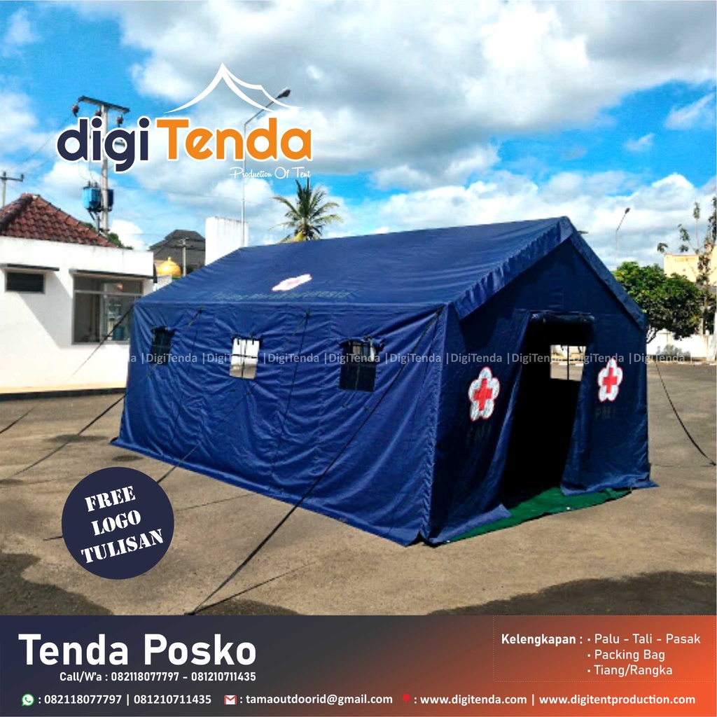 Tenda Kesehatan Posko 3M x 4M Medis PMI