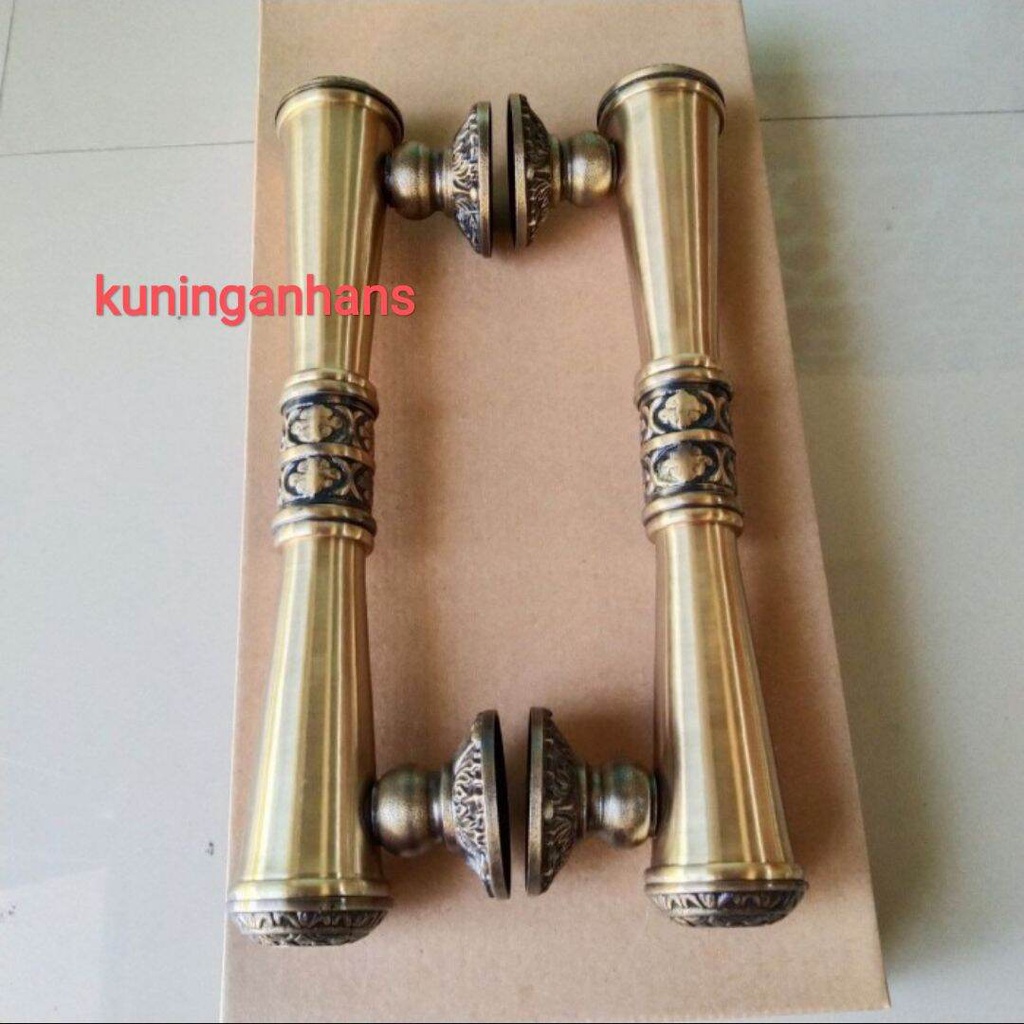 handle pintu rumah 2 pintu mewah keren modern / gagang pintu 33 cm