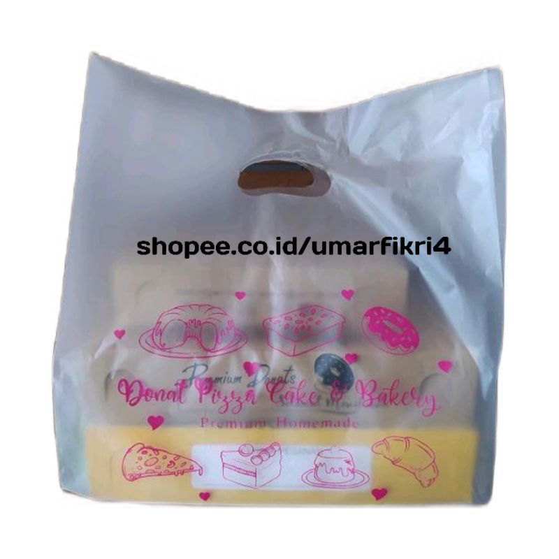 

Plastik Dus Donat 27 x 18,5 x 5,5 cm // Plastik dus donat isi 12 donat dough 20-25gr