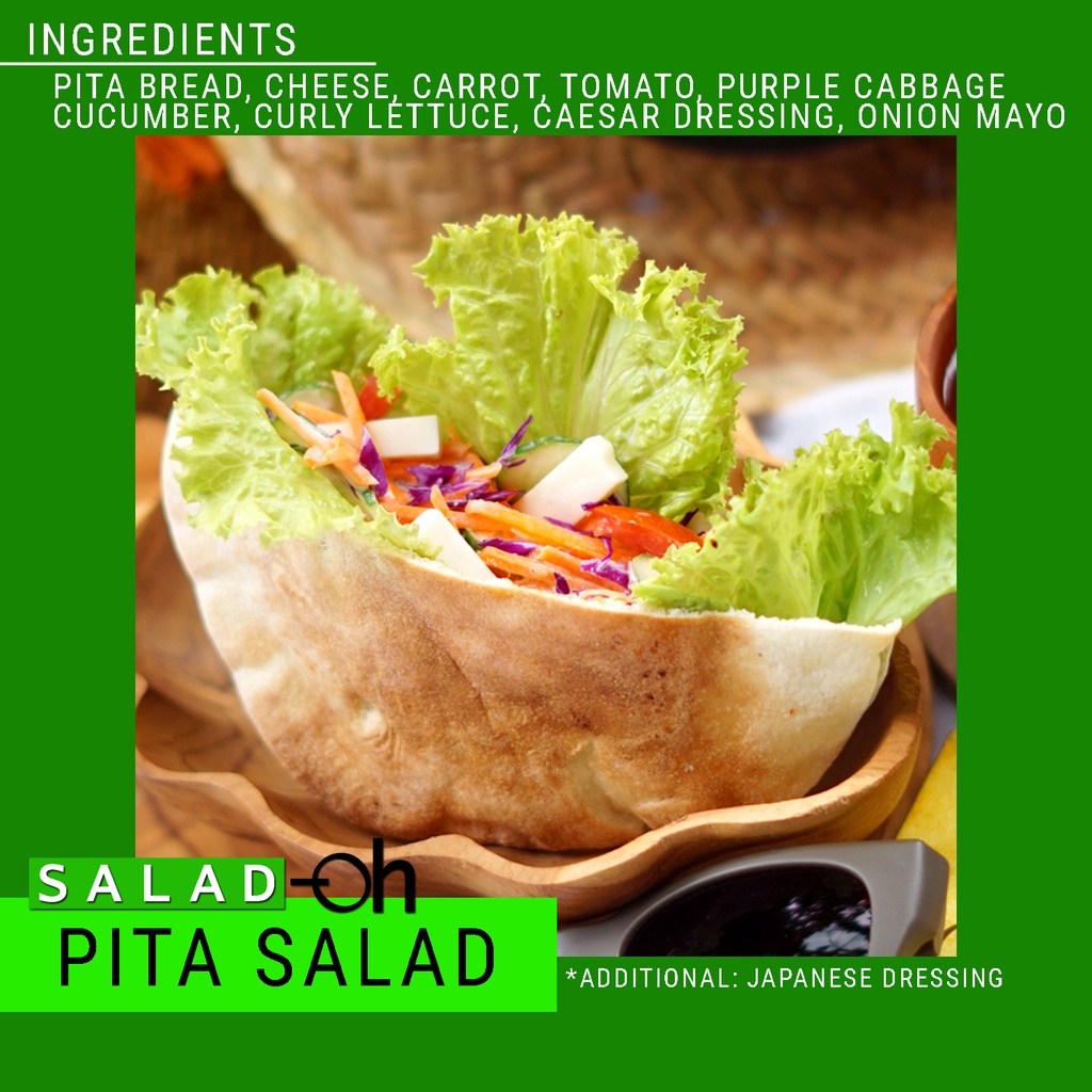 

PITA SALAD by SALAD .OH ( salad sayur )