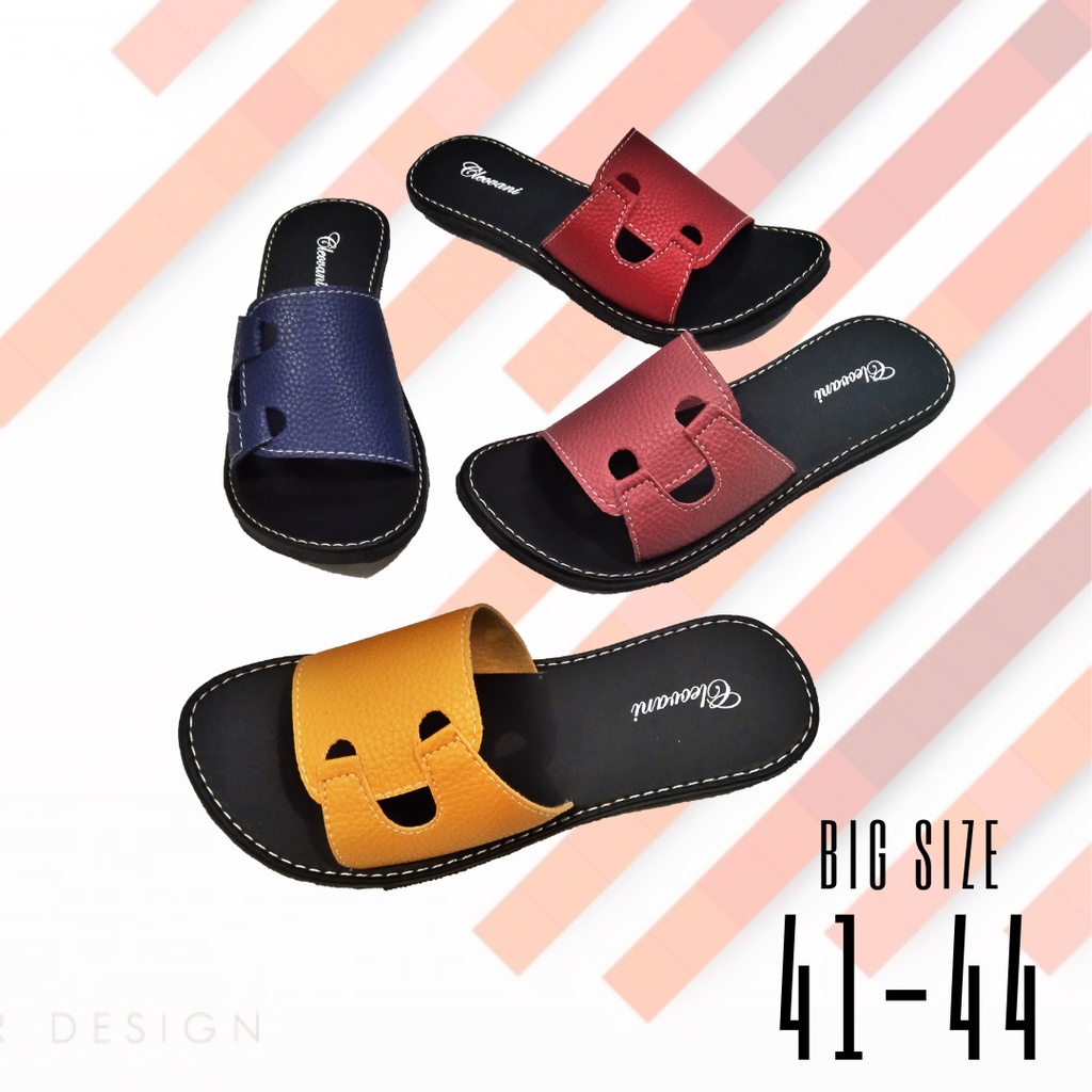 SANDAL WANITA JUMBO SANDAL WANITA JEPIT BIG SIZE SANDAL WANITA KOKOP MURAH SANDAL JUMBO  SANDAL BIG 