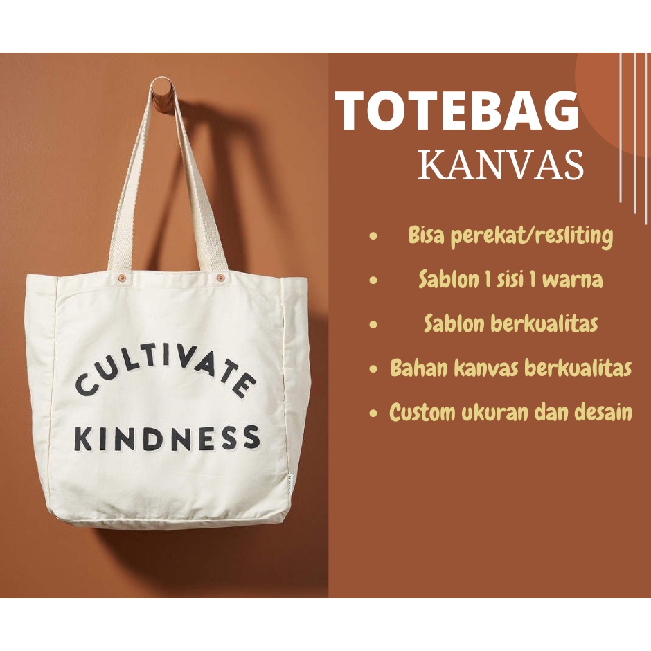 Totebag Kanvas,Totebag Murah,Custom Totebag,Souvenir Totebag