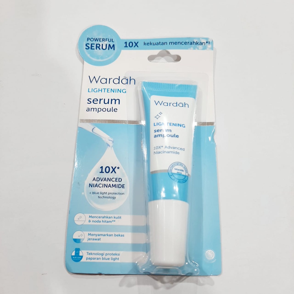 wardah serum ampoule 8ml / kosmetik