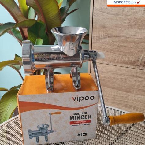 Penggilingan Daging Manual No 12 Gilingan Daging Serbaguna Stainless V