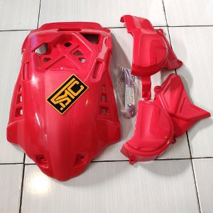 Engine Guard Pelindung Mesin Honda CRF 150 Merah