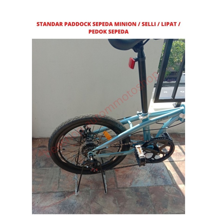 COD Gagang Segitiga - Standar Sepeda - Paddock Bike Stand