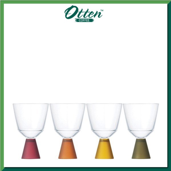 Kinto - Festa Wine Glass 4 pcs Colors (21334) | Gelas Wine
