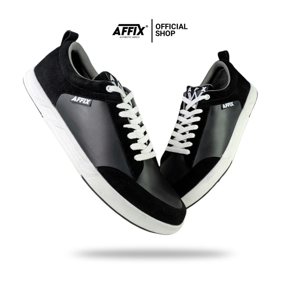 Affix Authentic Merch | Sepatu Sneakers Pria Casual Terbaru Brand Lokal Original AFX 008 | Warna Hit