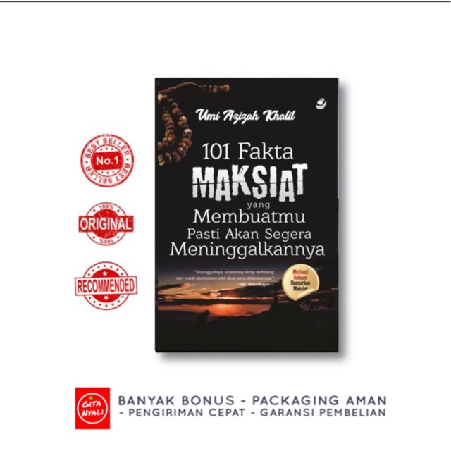 101 Fakta Maksiat Yang Membuatmu Pasti Akan Segera Meninggalkannya Shopee Indonesia