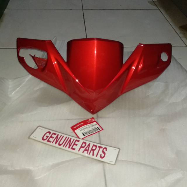 Batok Depan Vario Techno 110 Karbu Merah 53205-KVB-T00CSR Ori Ahm