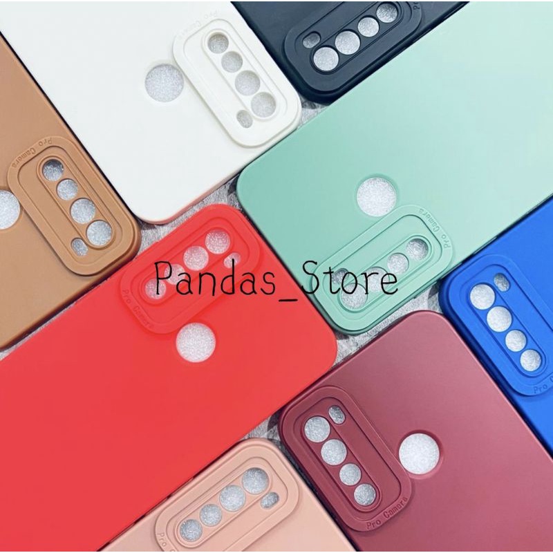 Softcase Pro Camera Redmi Note 8 Candy Case Full Color 3D Silikon TPU