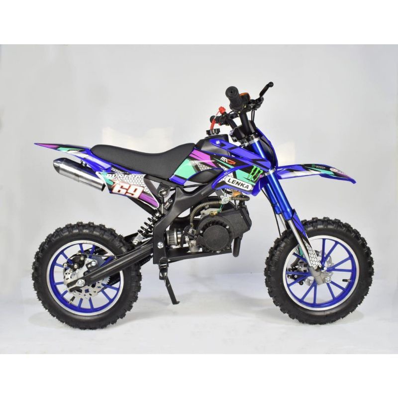 MOTOR MEDIUM TRAIL LENKA 69 50CC MESIN 2 TAK~MOTOR MINI-MOTOR CROSS LENKA