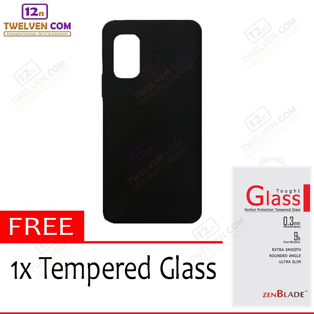 [FLASH SALE] Case Slim Matte Softcase Vivo V19 / V17 - Free Tempered Glass