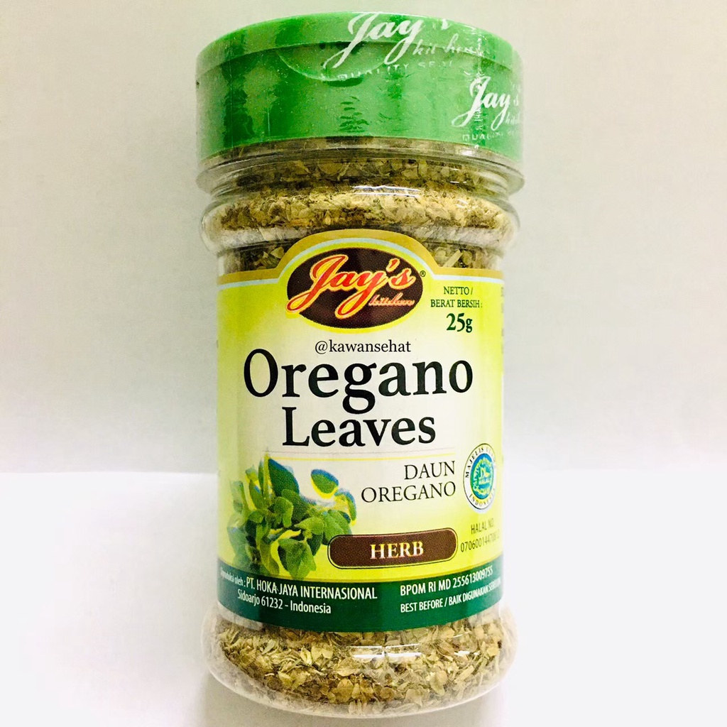 

Jay's Kitchen Oregano Leaves 25gr| Jays Daun Oregano