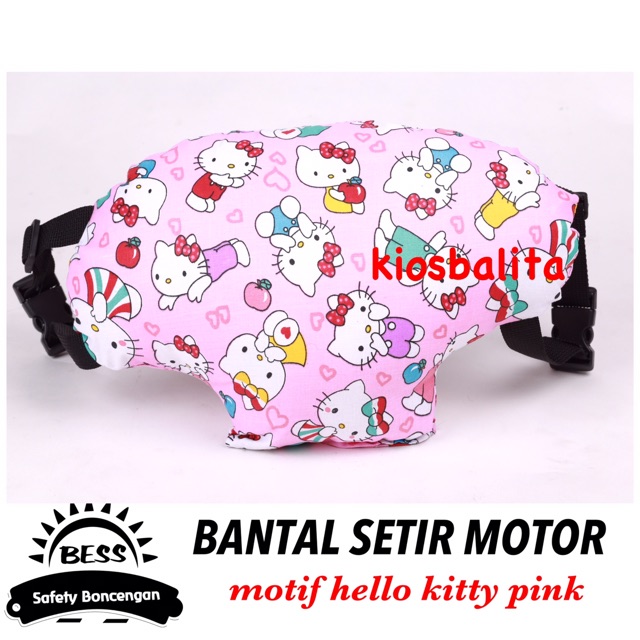 BANTAL SETIR MOTOR/BANTAL ANAK UNTUK STANG MOTOR/BANTAL BONCENGAN MOTOR KARAKTER