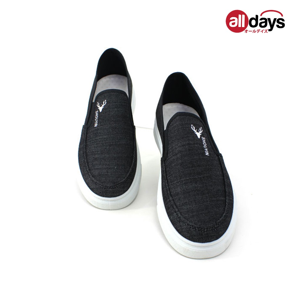 Faster Sepatu Sneakers Slip On Pria / Sepatu Kanvas Import Pria 1031 Size 39-43