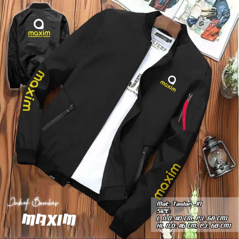 JAKET MAXIM / JAKET DRIVER MAXIM / BOMBER MAXIM / MAXIM