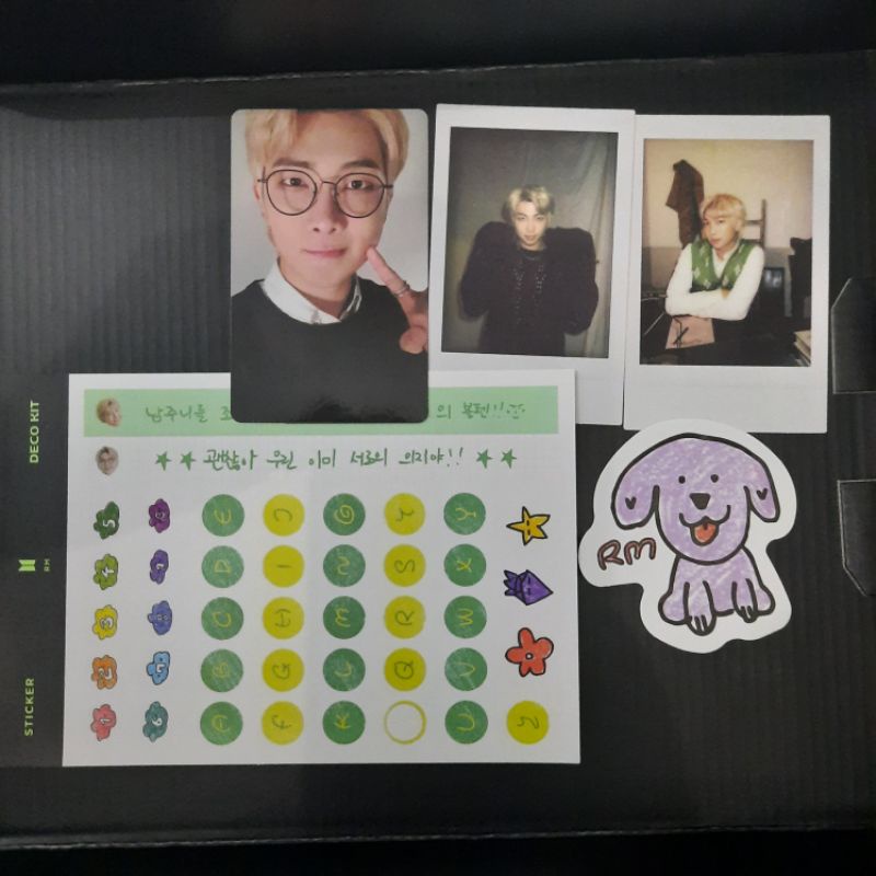 

deco kit RM namjoon namu set