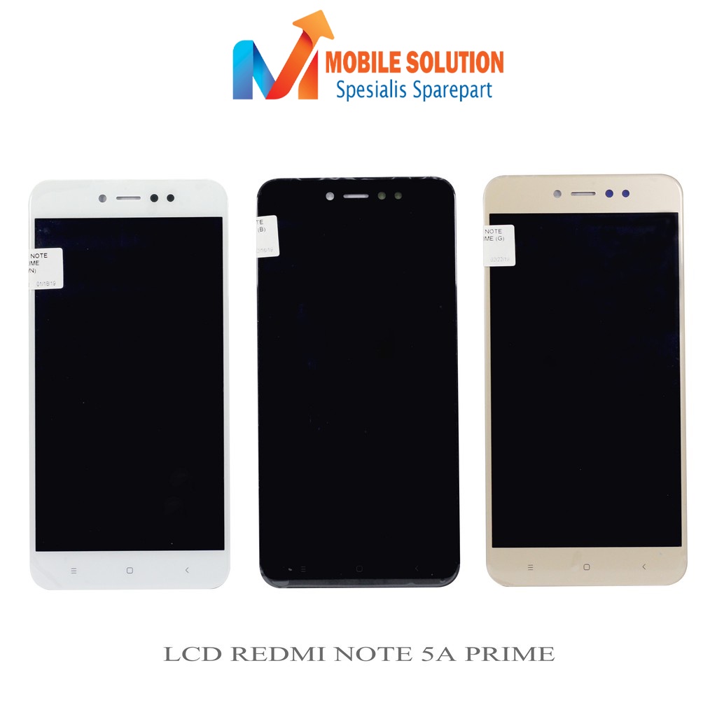 Grosir LCD Xiaomi Redmi Note 5A Prime Fullset Touchscreen ORIGINAL 100% Garansi 1 Bulan + Packing / Bubbel