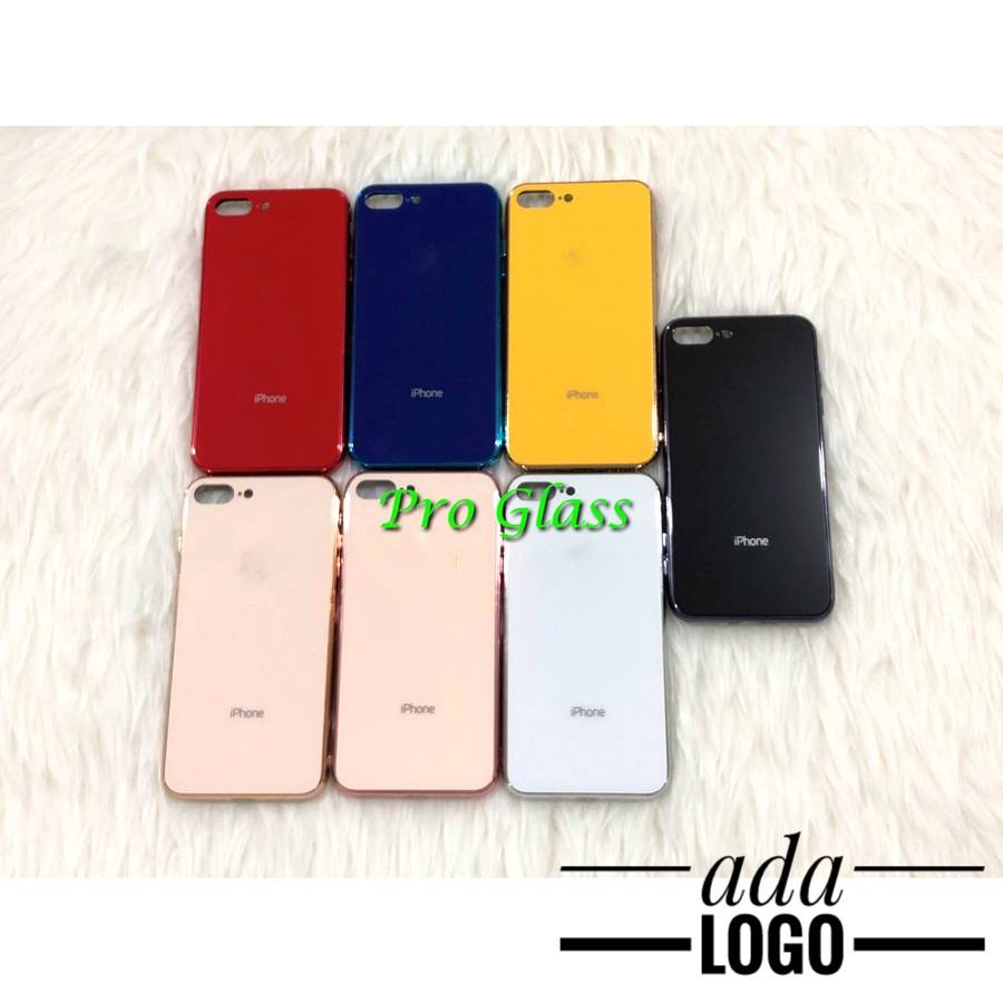 C104.5 IP 7 / 8 / 7+ / 8+ Premium Color Tempered Glass Silicone Case