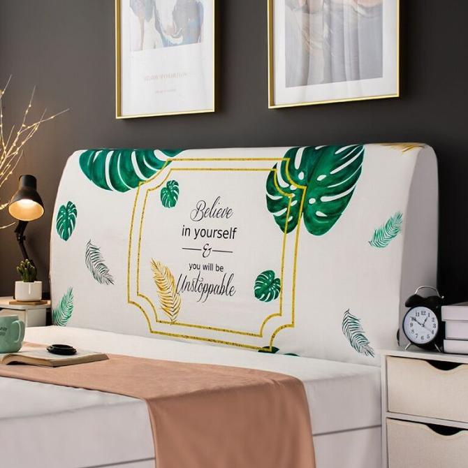 Cover Sarung Penutup Sandaran Kepala Tempat Tidur Springbed Spring Bed Dipan Divan Kasur Elastis ::.