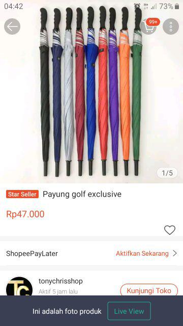 Payung Golf Exclusive