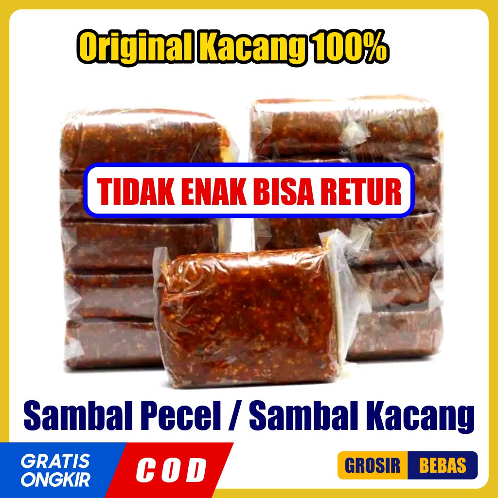 

Sambal Kacang / Sambal Pecel / Sambel Kacang / Sambel Pecel Nganjuk / Sambal Pecel Madiun / Bumbu Kacang / GrosirBebas / Grosir Bebas