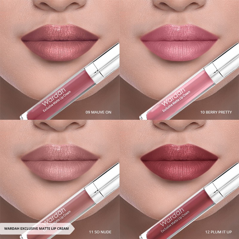 WARDAH EXCLUSIVE MATTE LIP CREAM 4GR