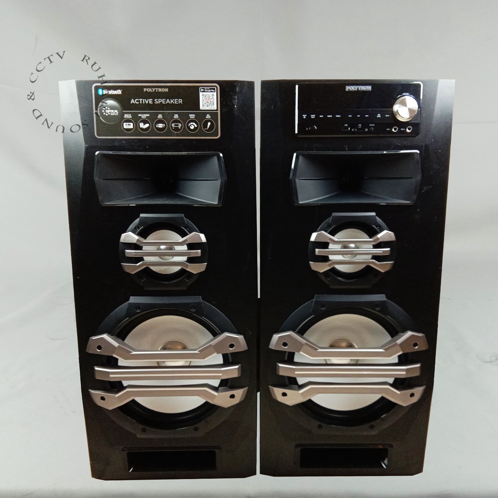 SPEAKER AKTIF PASIF POLYTRON PAS 2A15 ORIGINAL