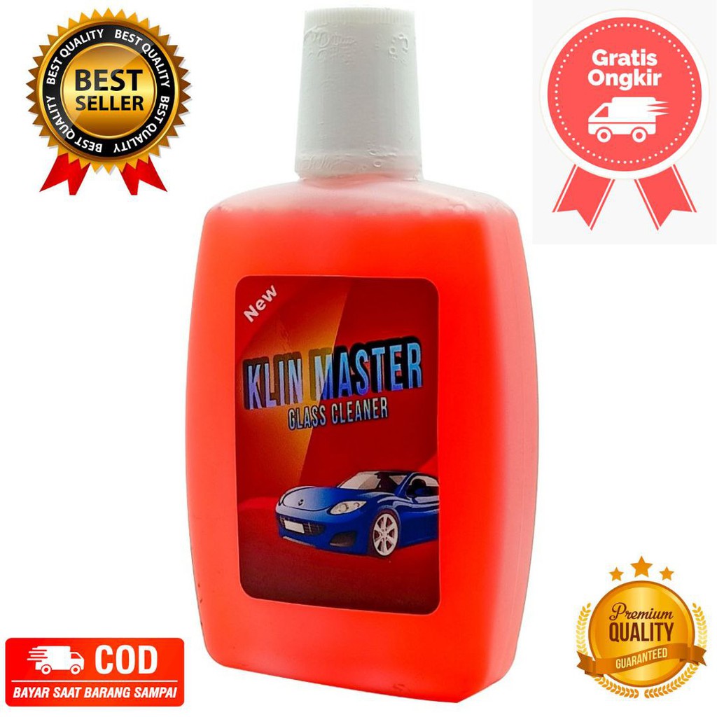 klin master pembersih kaca mobil