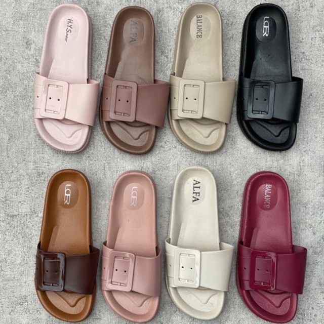 Sandal Birkins Gesper (Ukuran Kecil)